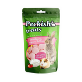 Peckish Strawberry and Yoghurt Buttons Treats For Small Animals 225g